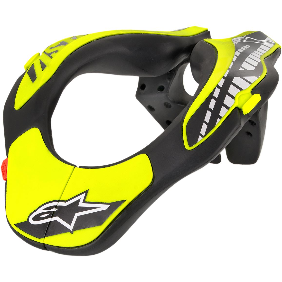 Alpinestars 2026 Youth Neck Support Black Yellow Youth